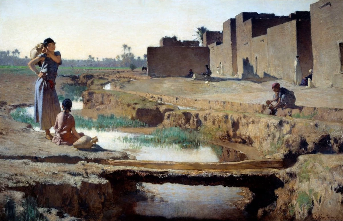 La Seguia, vicino a Biskra - Musée d'Orsay, Parigi 1